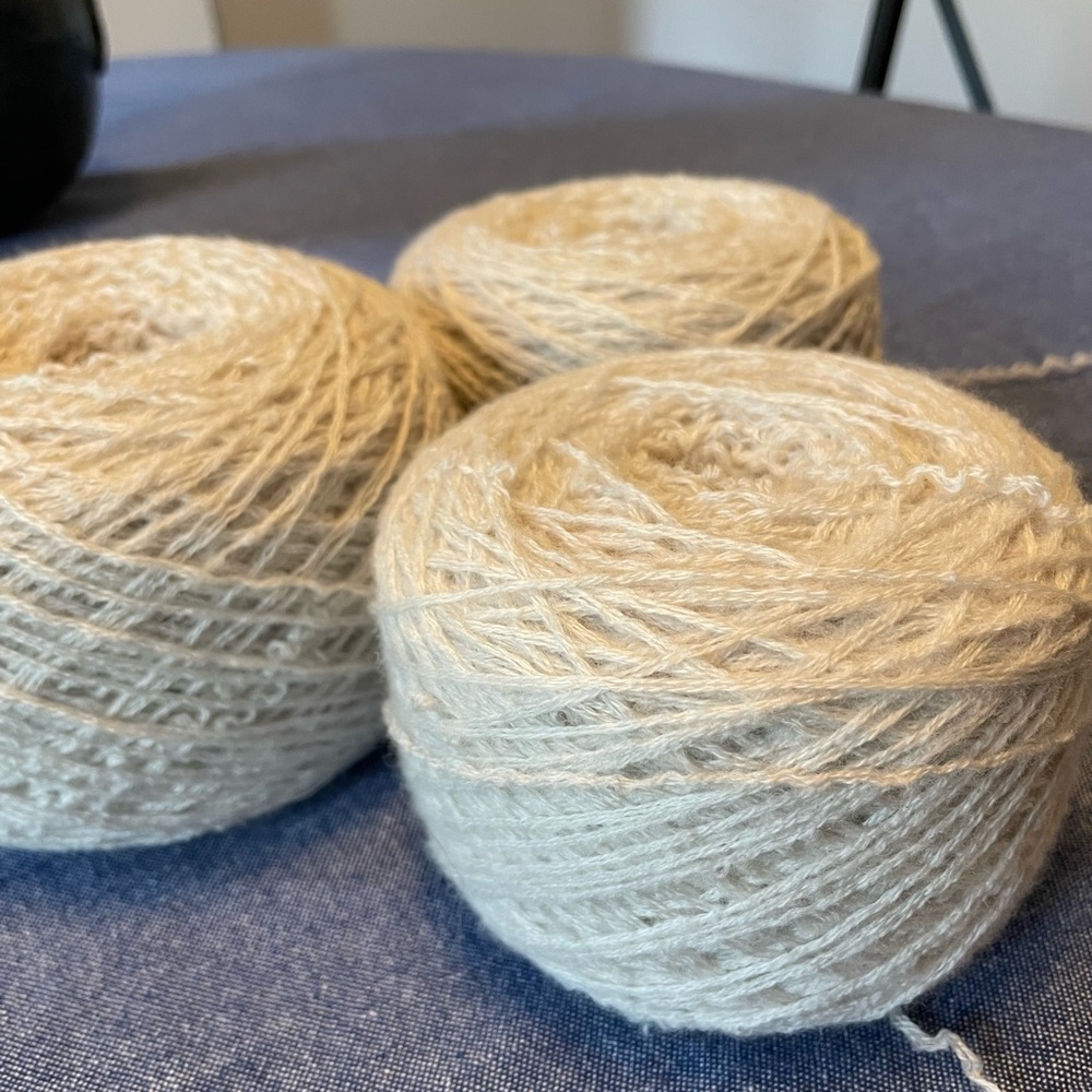 Upcycled merino wool